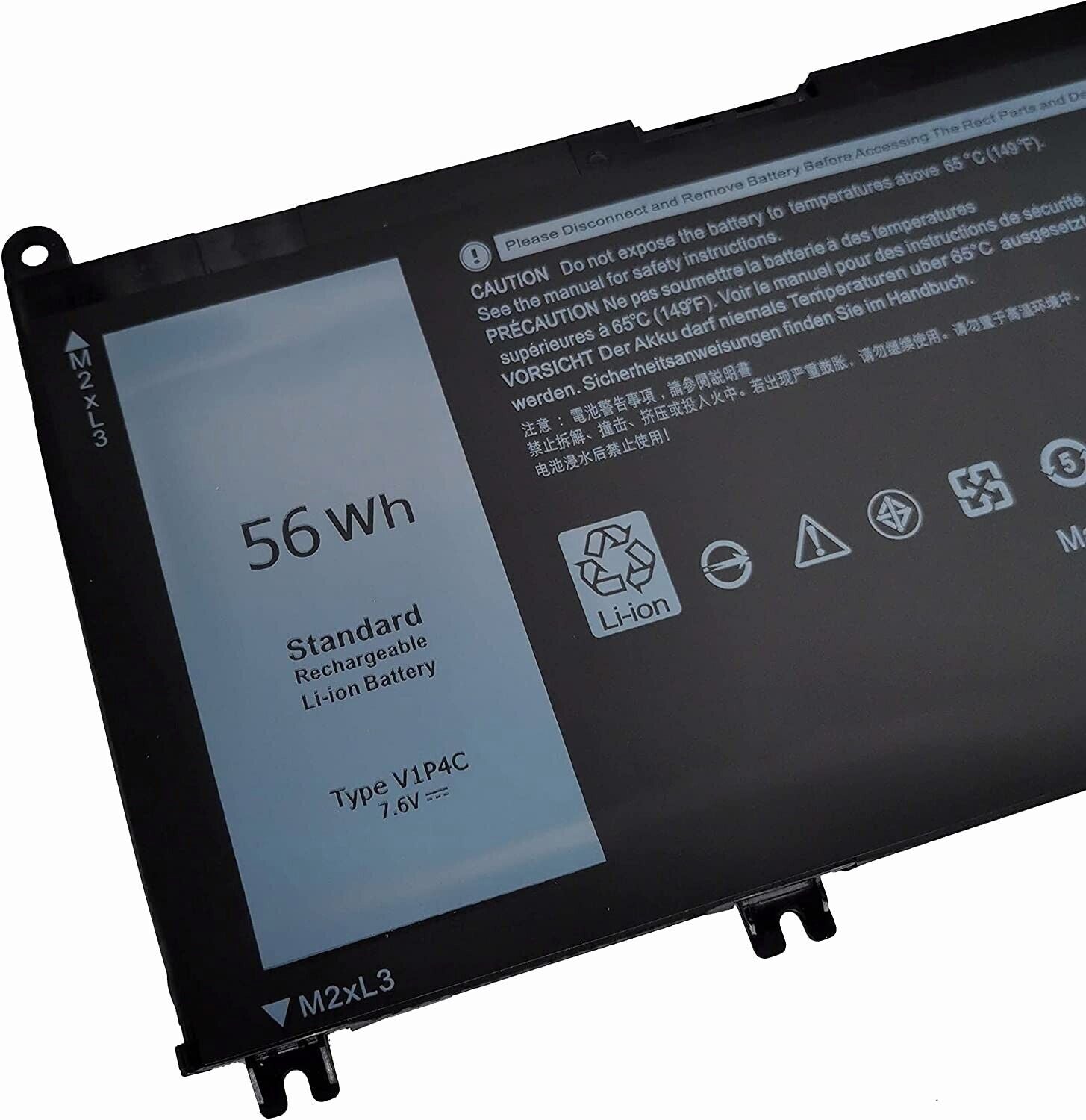 Dell V1P4C FMXMT Chromebook 13 3380 14 2-in-1 Battery