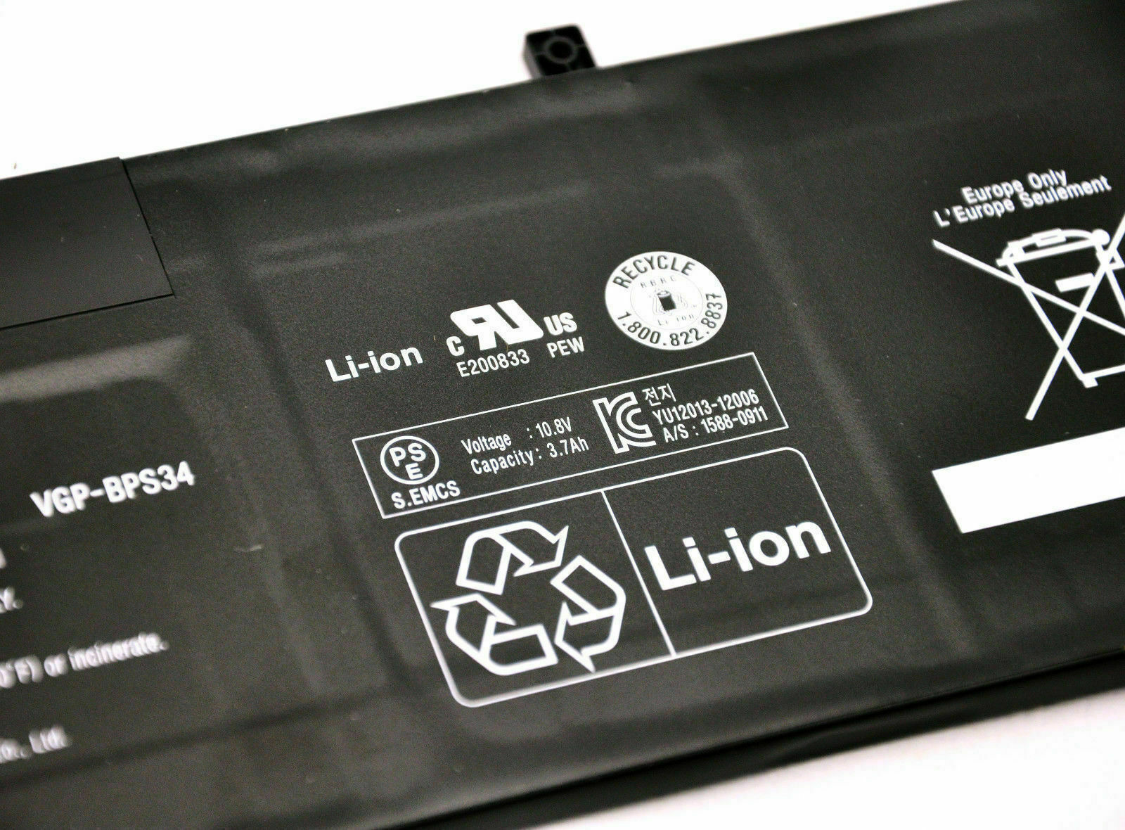 Sony VAIO Fit 15 14 SVF15A VGP-BPS34 VGP-BPL34 laptop battery