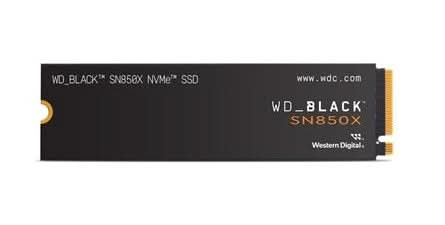 Western Digital WDS200T2X0E-00BCA0 SN850X 2TB PCIe Gen4 x4 M.2 Solid State Drive