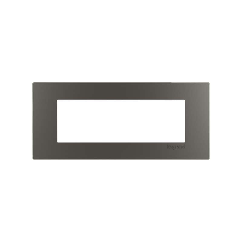 Wiremold 3-Cube Trimplate fordash Furniture Power Center, Bronze