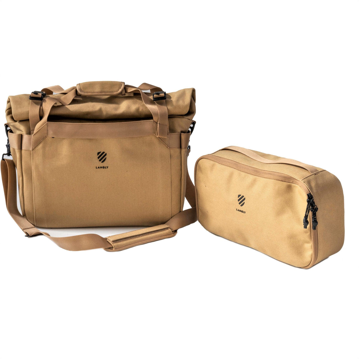 Langly Weekender Flight Bag with Camera Cube