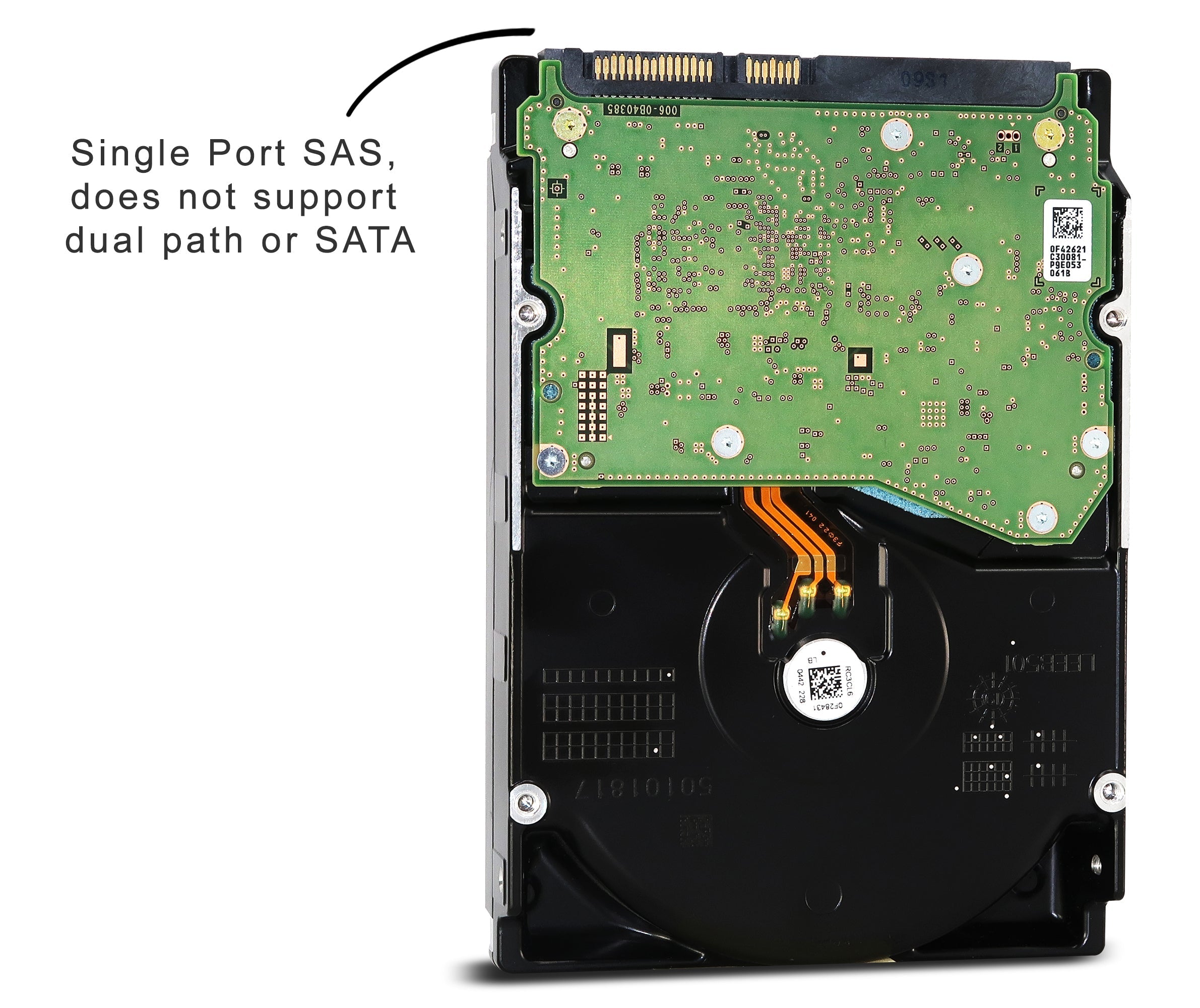 Western Digital Ultrastar DC HC530 WUH721414AL4204 0F31021 14TB 7.2K RPM Single Port SAS 12Gb/s 4Kn 3.5in Refurbished HDD