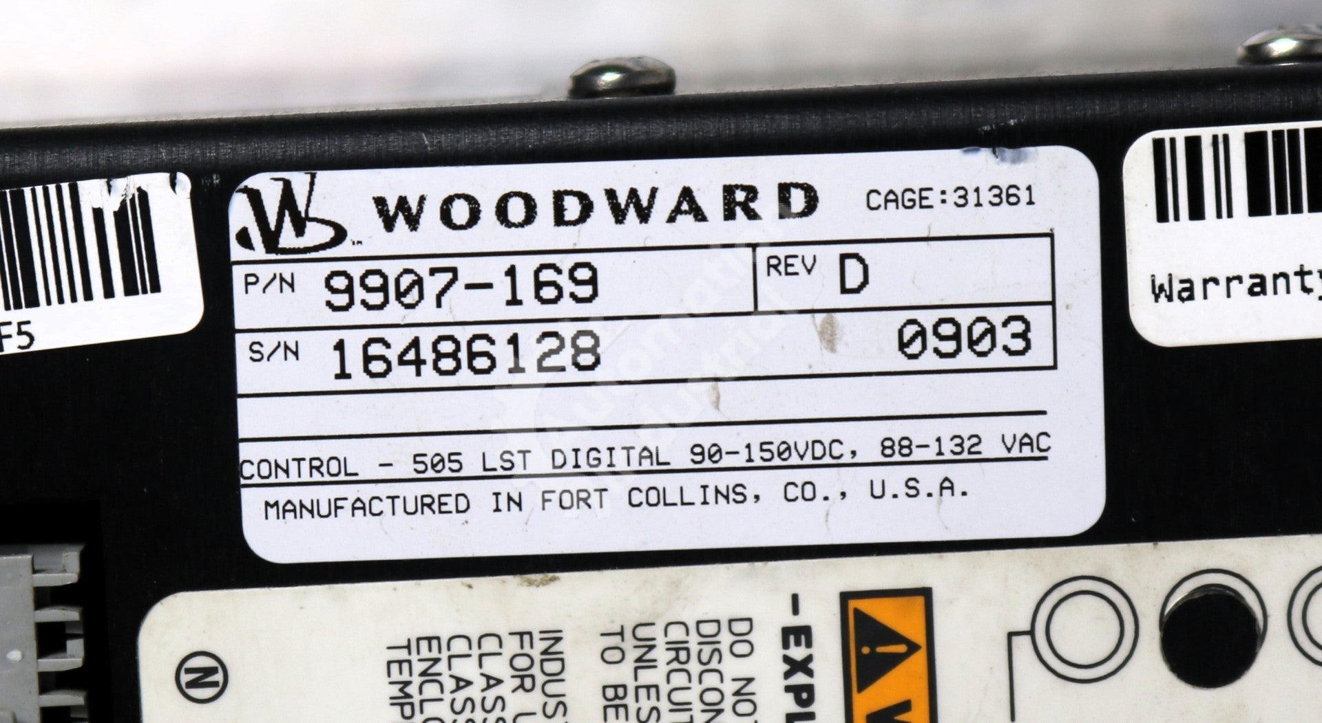 9907-169 by Woodward Load Sharing Digital Synchronizer 723Plus Digital Control