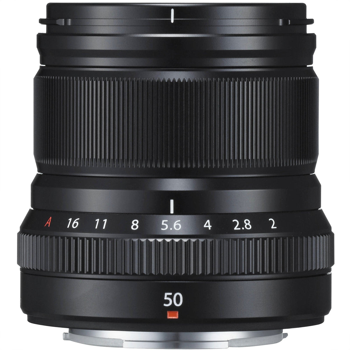 Fujifilm XF 50mm F2 R WR Lens (Black & Silver)