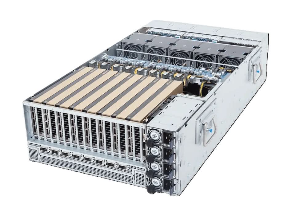 Gigabyte XL44-SX2-AAS1 Intel Xeon DDR5 4U Rackmount/GPU Server