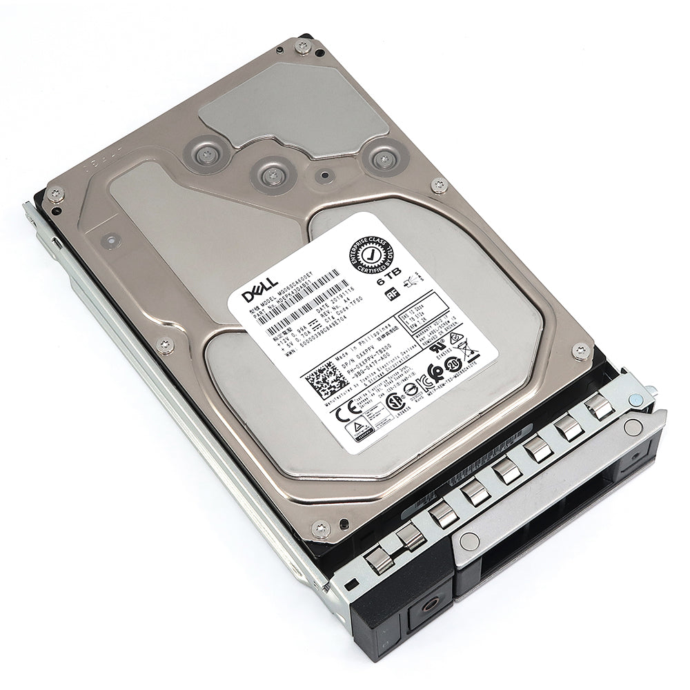 Toshiba / Dell G14 MG06SCA600EY 6TB 7.2K RPM SAS 12Gb/s 512e 3.5in Refurbished HDD