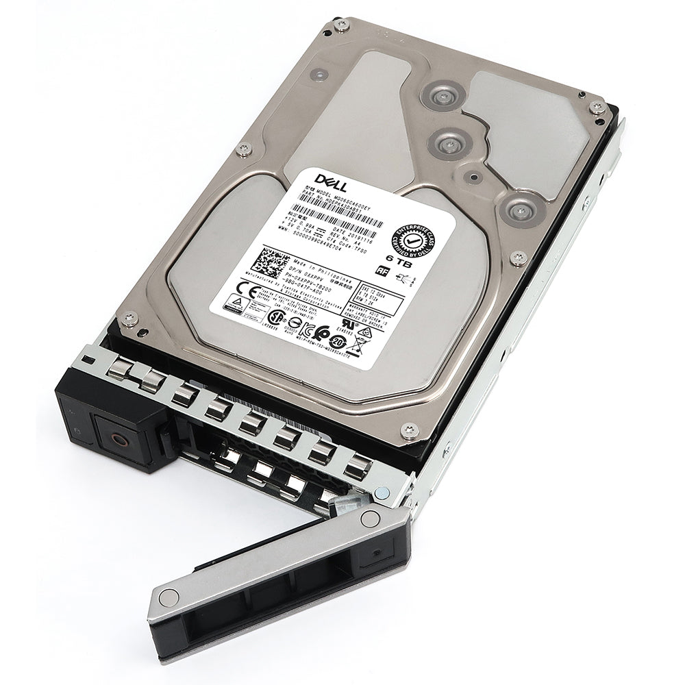 Toshiba G14 XXPPV 6TB 7.2K RPM SAS 12Gb/s 512e 3.5in Recertified Hard Drive