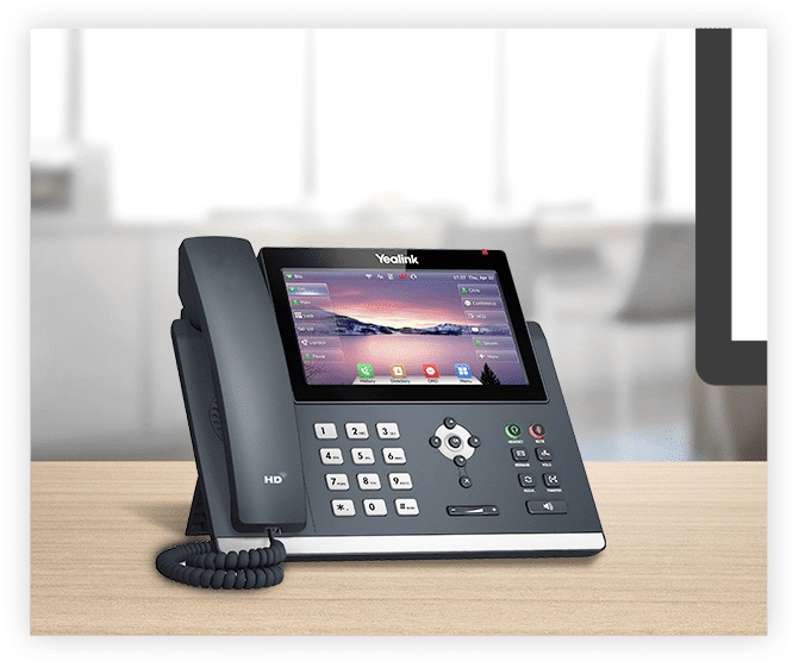 Yealink SIP-T48U Ultra-Elegant Touchscreen Gigabit IP Phone