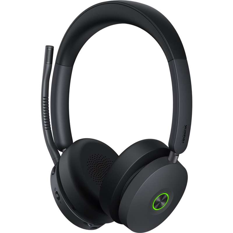 Yealink WH68 Hybrid Teams Stereo Wireless Headset with DECT & Bluetooth