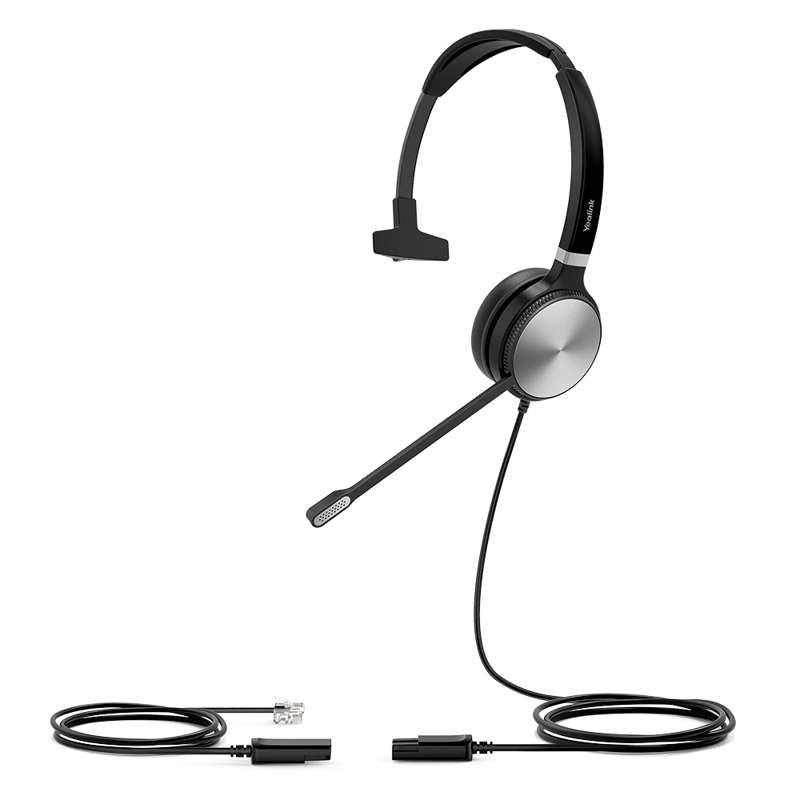 Yealink YHS36 Mono for 3rd Party Professional RJ9 Wired Headset for Cisco and Other IP Phones