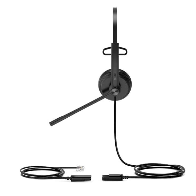 Yealink YHS34 Mono for 3rd Party Professional RJ9 Wired Headset for Cisco and Other IP Phones