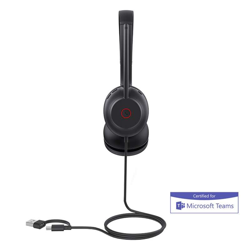 Yealink UH35 Dual Teams USB-C/A Professional USB Wired Headset