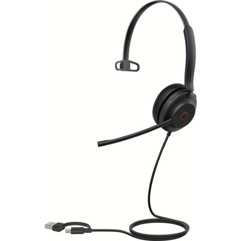 Yealink UH35 Mono UC USB-C/A USB Headset for Unified Communications