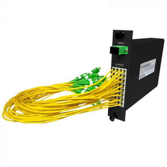 1x32 PLC LGX Splitter Module, 1.6mm, 2 Meters, LC/APC Connectors