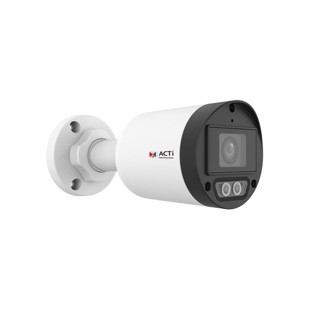 ACTi Z331 4MP Deep Learning AI ColorGuard f2.8mm Fixed Bullet