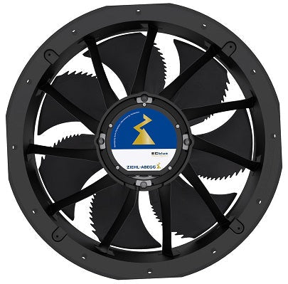 ZN080-ZIL.GG.V7P3 ZIEHL-ABEGG EC Axial Fan 3~380/480V 1.9kW 3.0/2.4A 950rpm
