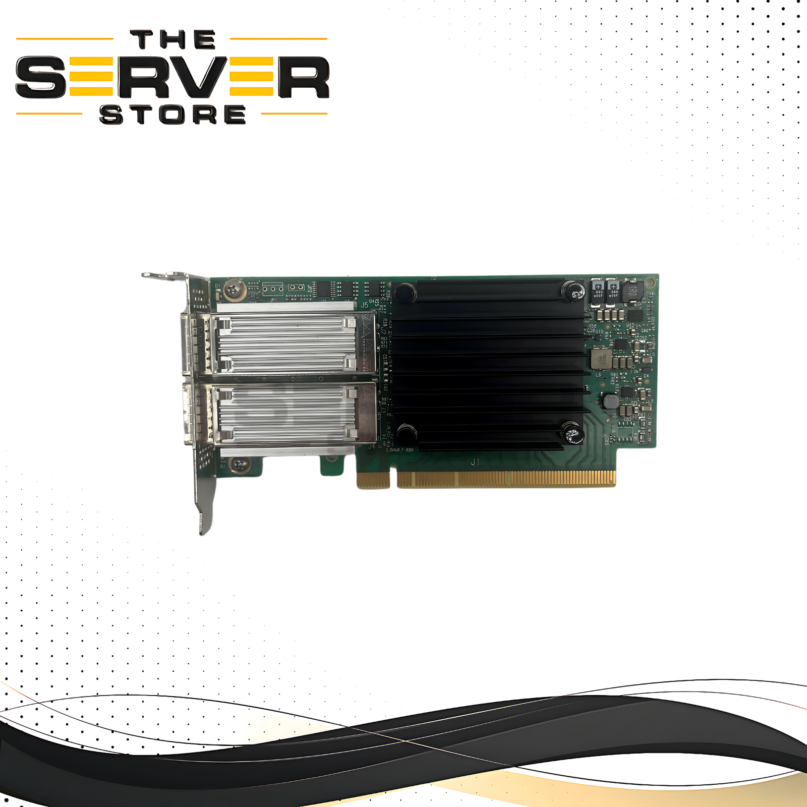 Dell Mellanox Connectx4 2PortT EDR 100GB/S Infiniband PCI-E 3.0 X16 QSFP28 NNJ2M