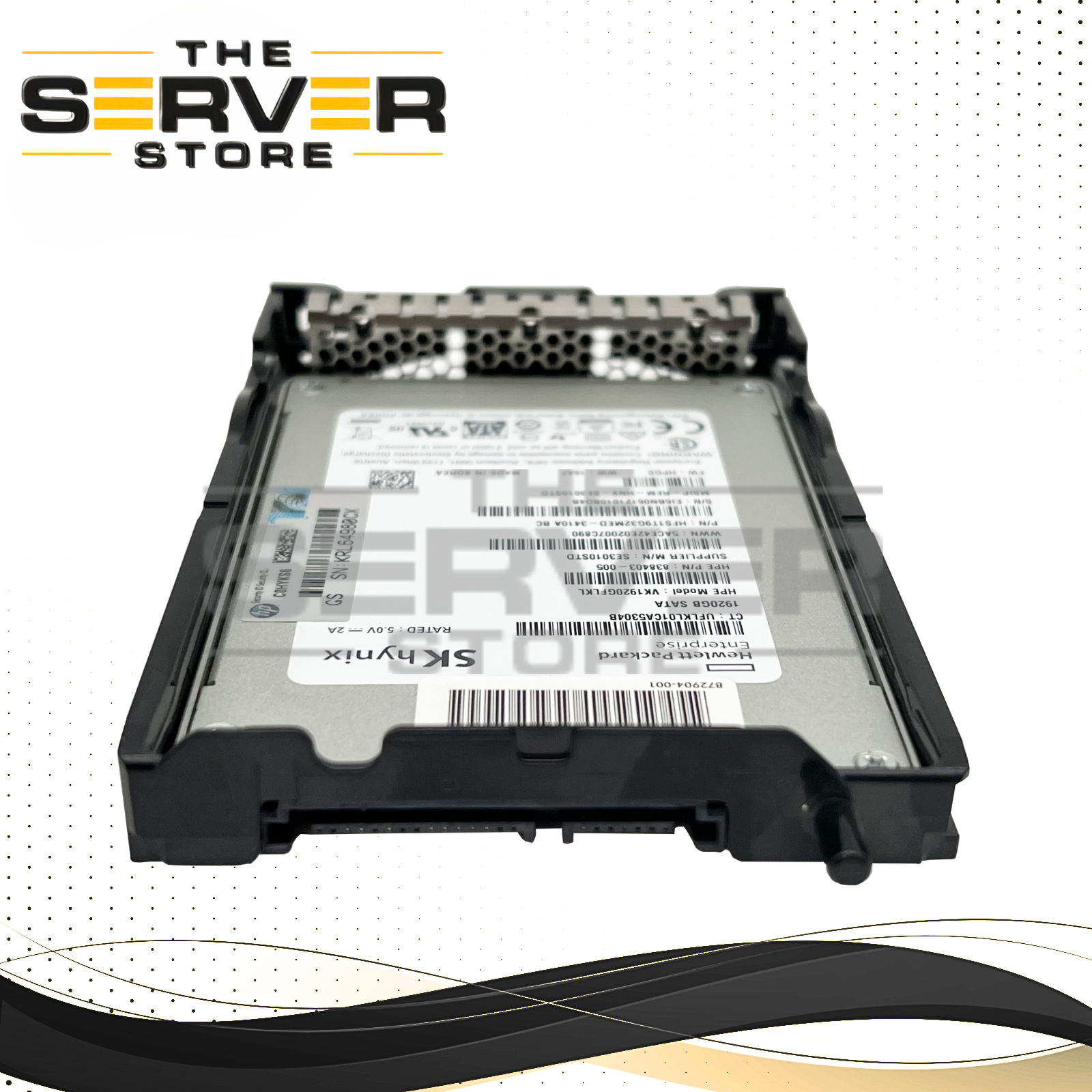 HPE 1.92TB SATA 6G RI SFF TL 2.5" SSD 872867-001 872821-B21 872820-B21