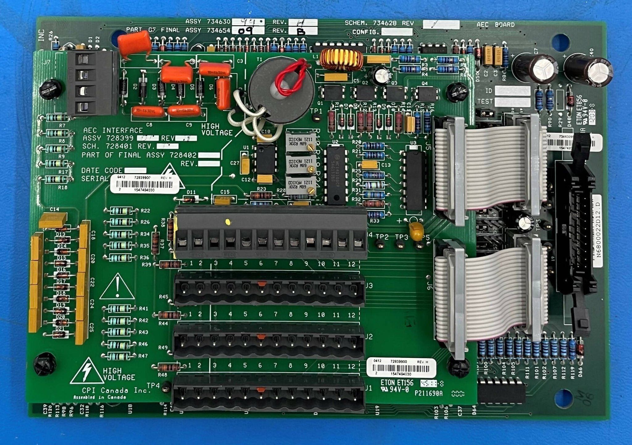 AEC Board and Interface Board (734654-09/728402/734654-82) CPI