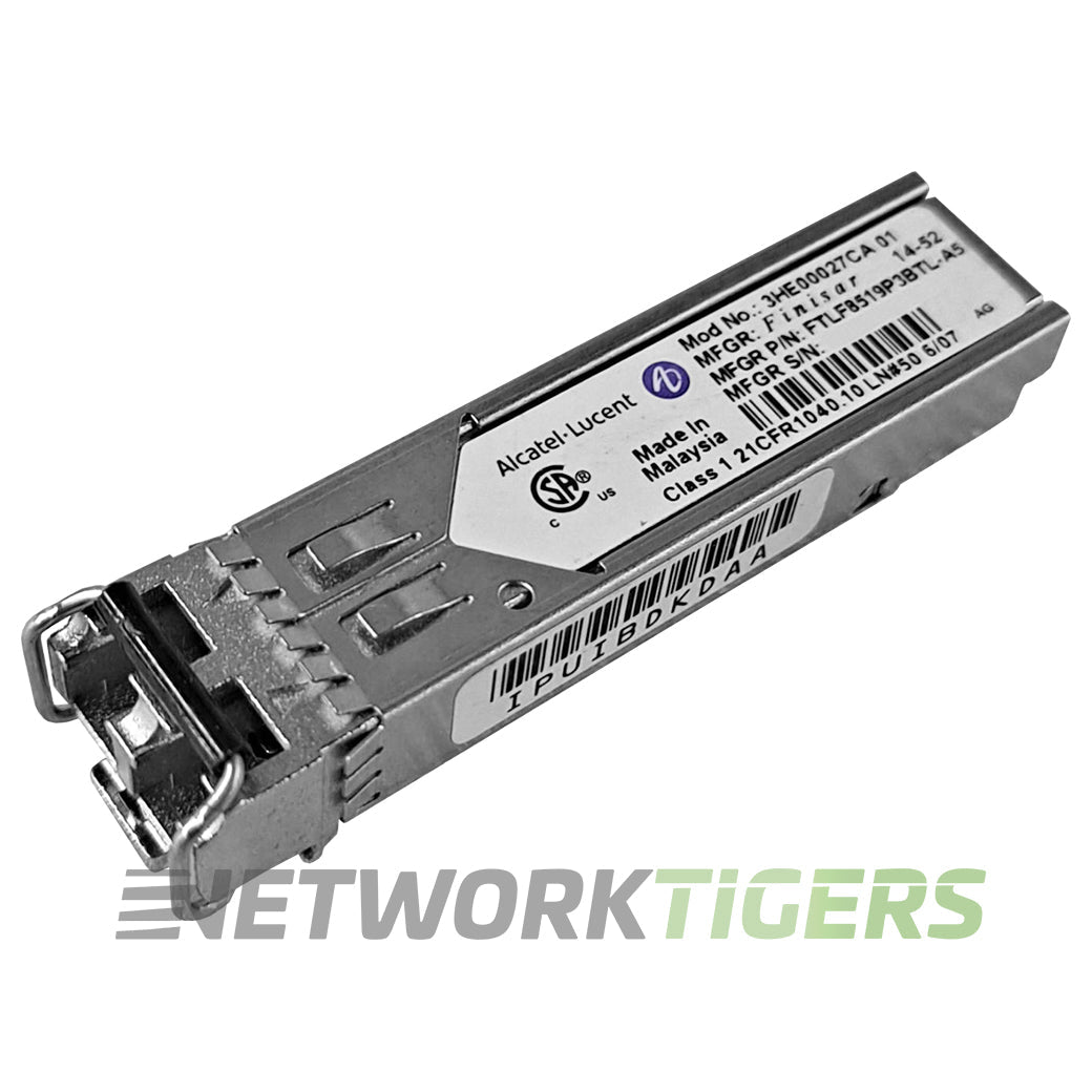 Alcatel-Lucent 3HE00027CA 1GB BASE-LX 850nm MMF LC SFP Transceiver