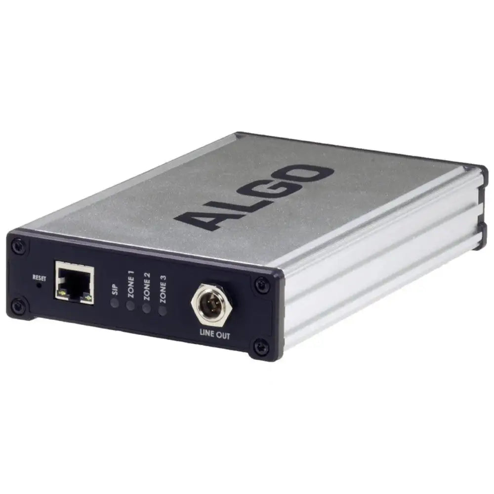 Algo 8373 PoE IP Zone Paging Adapter | 3-Zone SIP PA Bridge ALGO-8373 - New