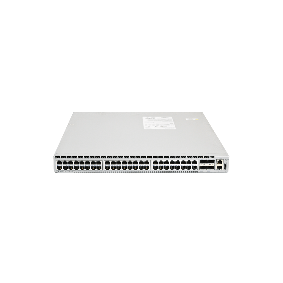 Arista 7050TX 48 Port Gigabit Switch - DCS-7050TX-64-F Refurbished