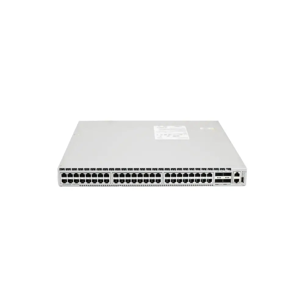 Arista DCS-7050TX-64-F 48-Port 10GbE RJ45 4x 40GbE QSFP+ Layer 3 Switch - Refurbished