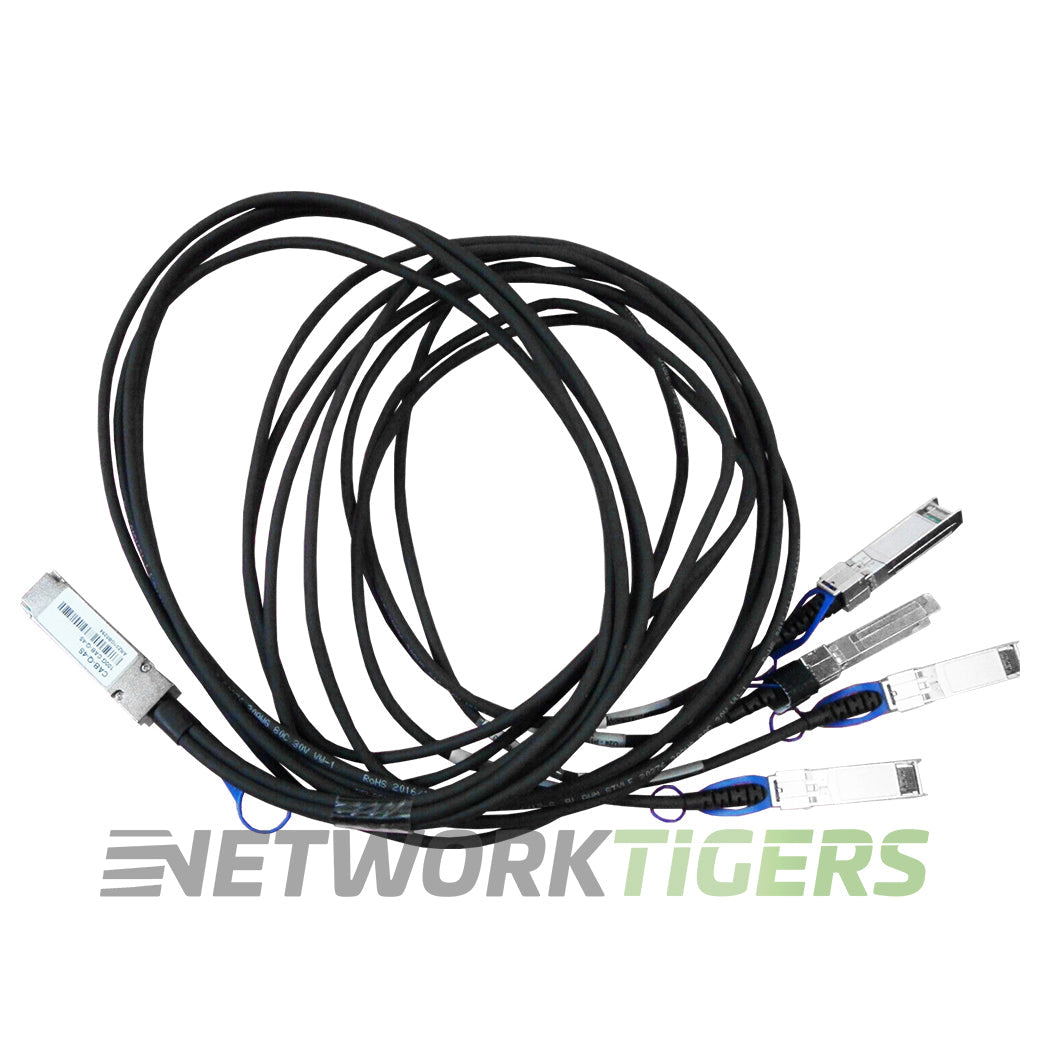 NEW Arista CAB-Q-4S-100G-1M 1m 100GB QSFP to 4x 25GB SFP28 DA Breakout Cable