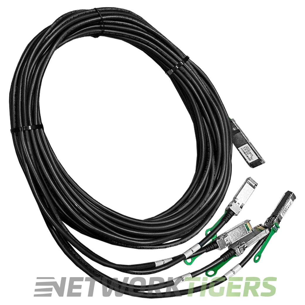 Arista CAB-Q-4S-100G-5M 5m 100GB QSFP28 to 4x 25GB SFP Breakout Cable