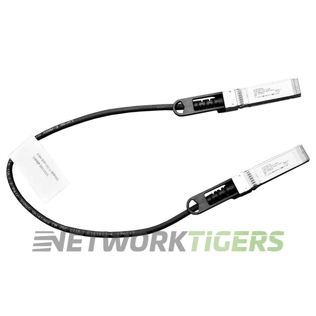 Arista CAB-SFP-SFP-0.5M 0.5m 10GB SFP+ Direct Attach Copper Cable