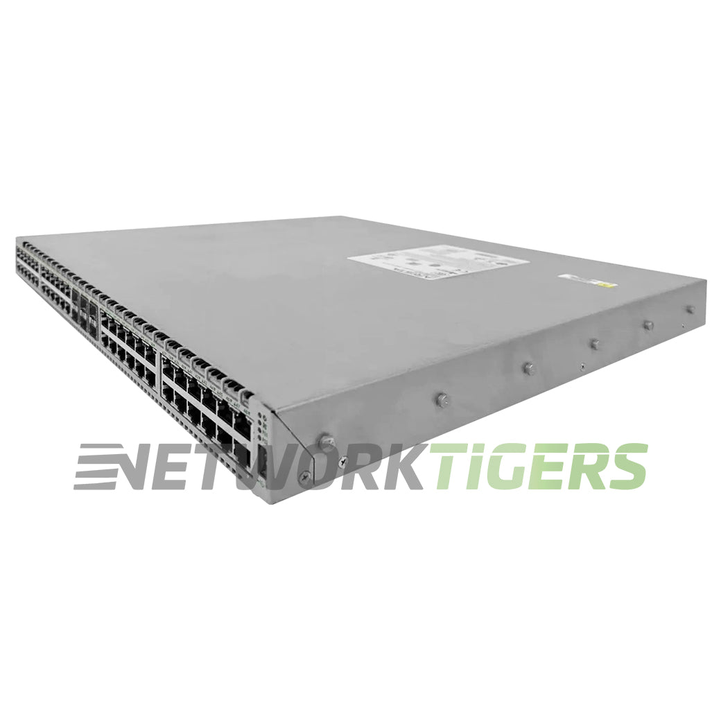 NEW Arista DCS-7020TR-48-F 48x GE RJ45 6x 10G SFP+ F-R Airflow Switch