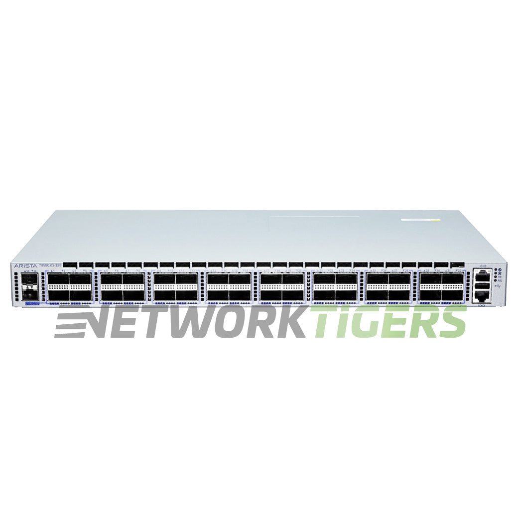 NEW Arista DCS-7050CX3-32S-R 32x 100GB QSFP100 2x 10GB SFP+ B-F Air Switch