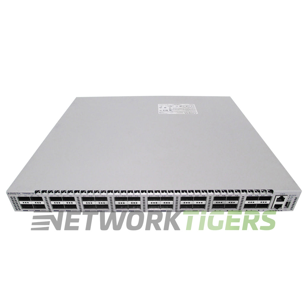 NEW Arista DCS-7050QX-32-R 32x 40GB QSFP+ Back-to-Front Airflow Switch