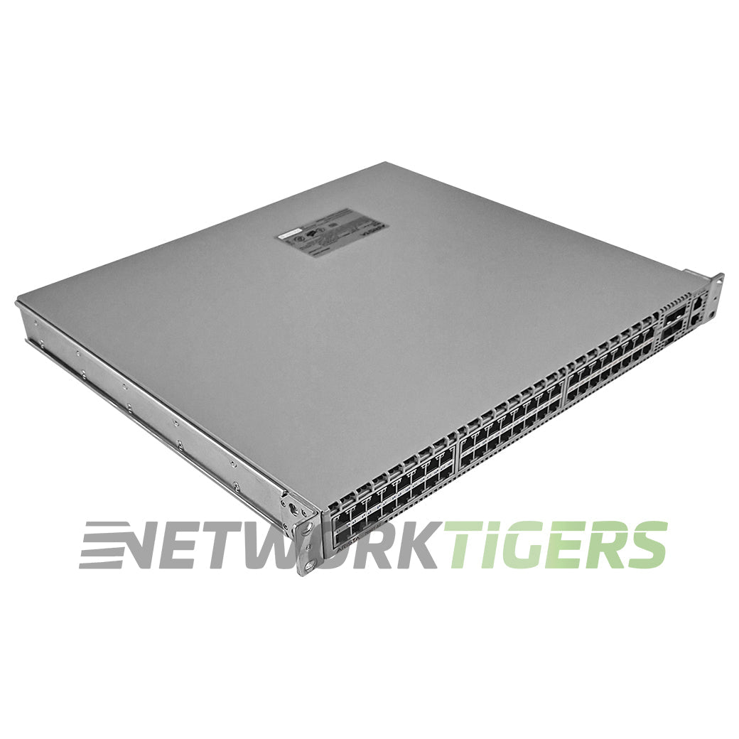 Arista DCS-7050T-52-F 48x 10GB Copper 4x 10GB SFP+ Front-to-Back Airflow Switch