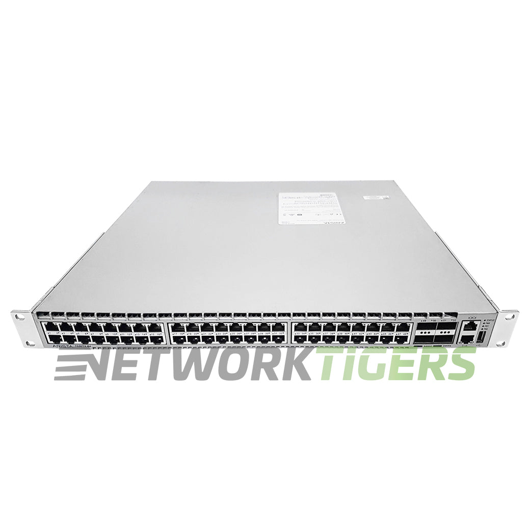 NEW Arista DCS-7050TX-64-F 48x 10GB Copper 4x 40GB QSFP+ F-B Air Switch