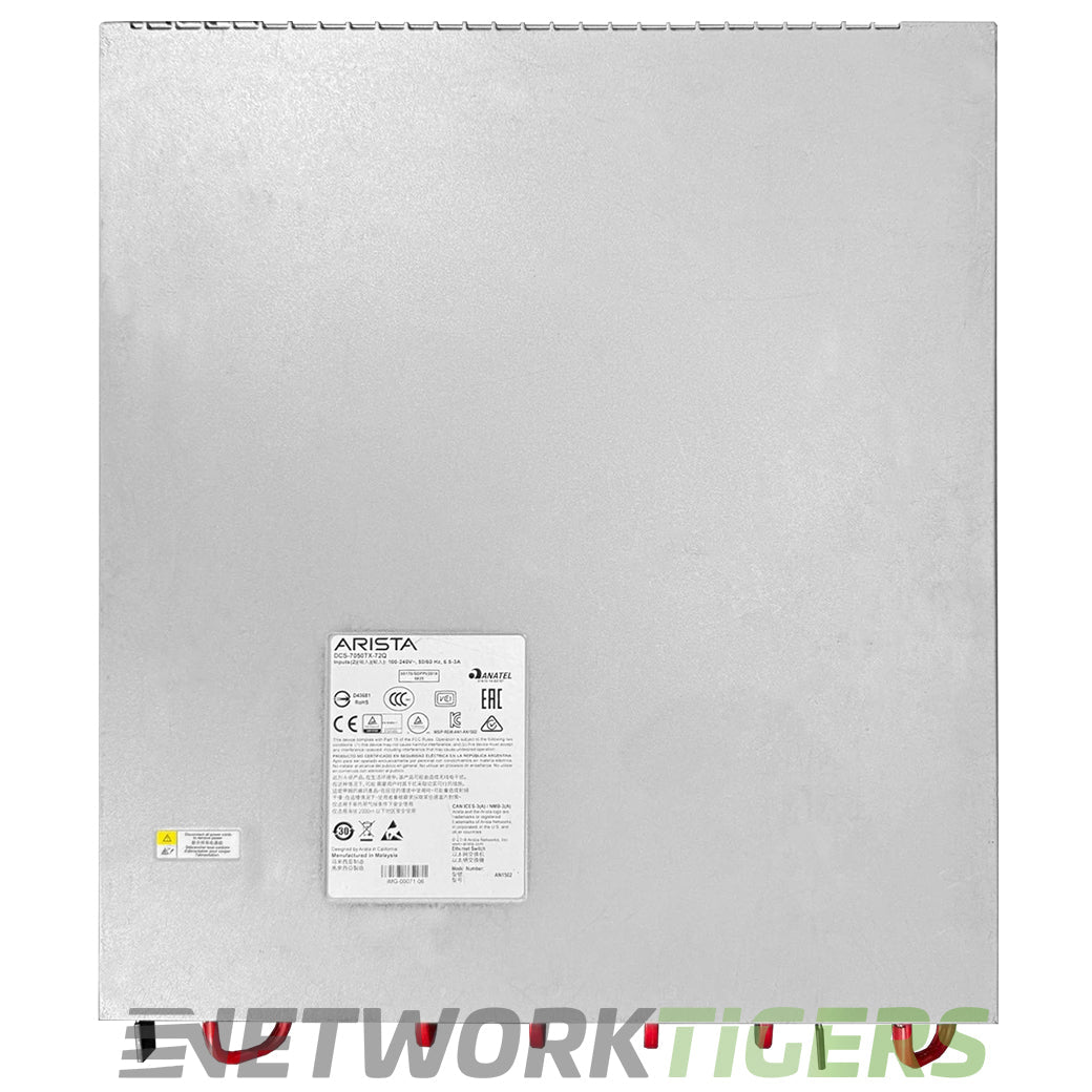 Arista DCS-7050TX-72Q-F 48x 10GB Copper 6x 40GB QSFP+ F-B Airflow Switch