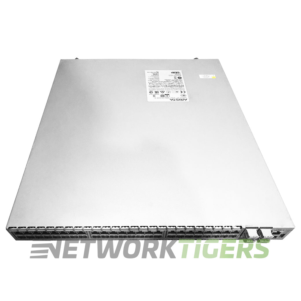 NEW Arista DCS-7050TX-96-F 48x 10GB Copper 12x 40GB (4x MXP) F-B Air Switch