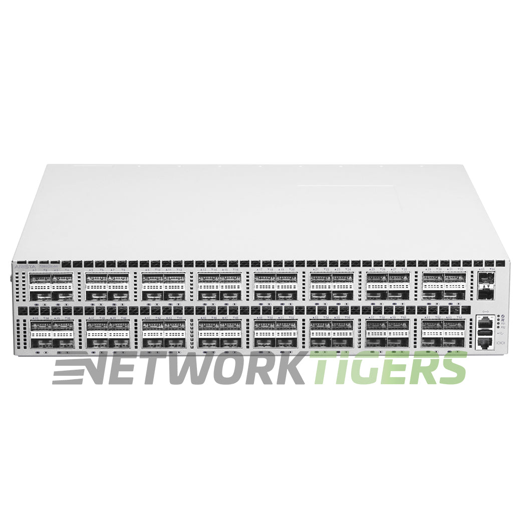 Arista HPE DCS-7260QX-64-R JH802A 64x 40GB QSFP+ 2x 10GB SFP+ B-F Air Switch
