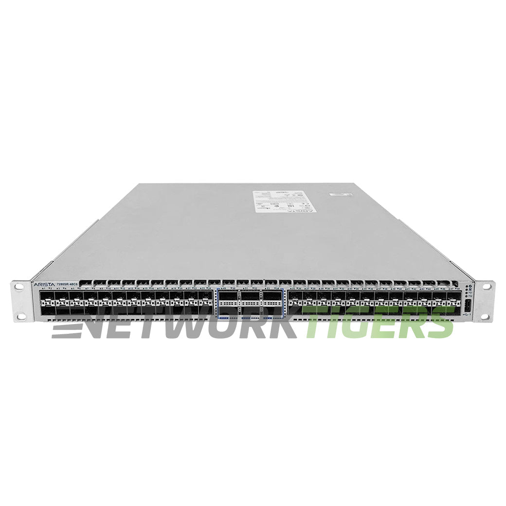 Arista DCS-7280SR2K-48C6-M-R 24x 10G 24x 25G 6x 100G QSFP SSD R-F Switch Router
