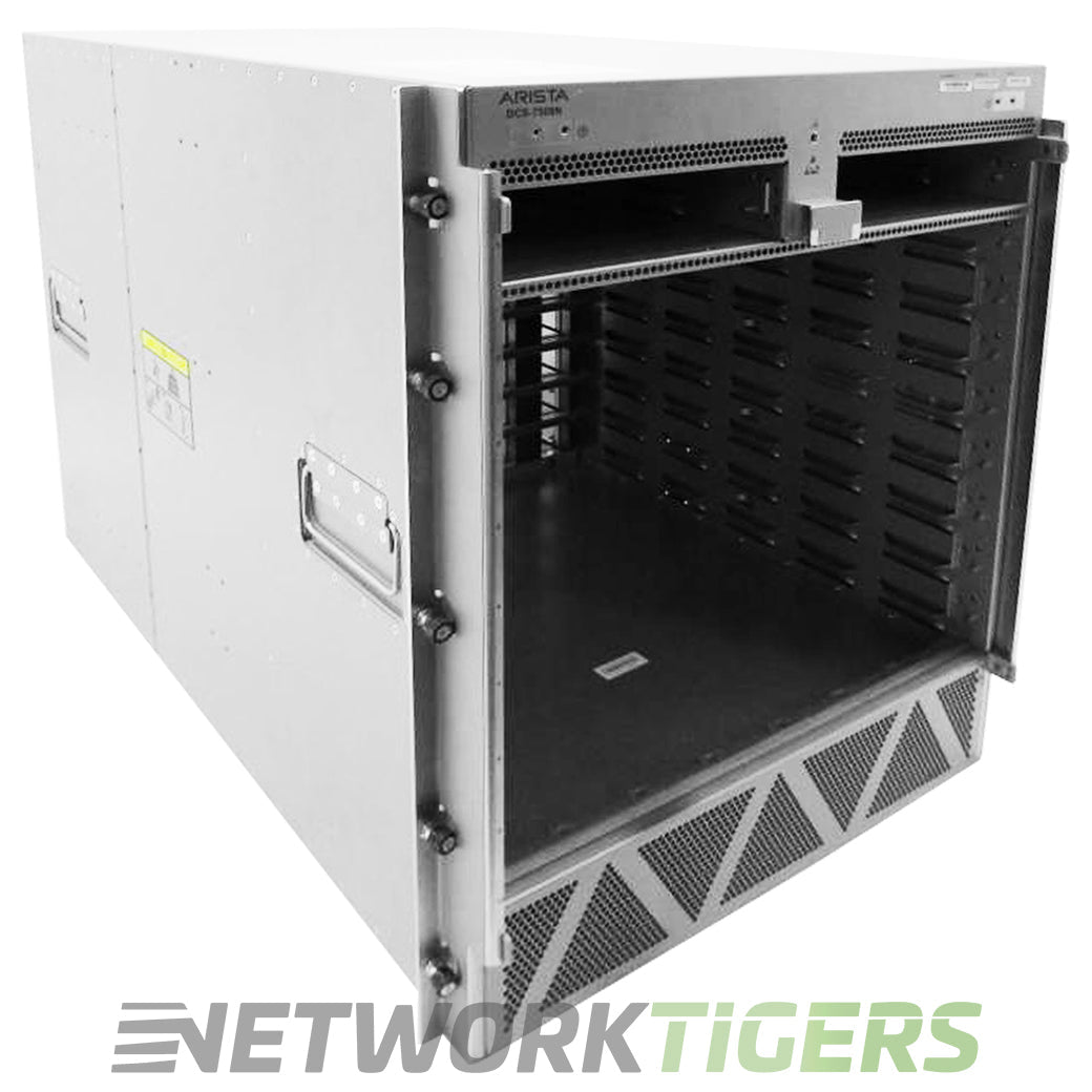 NEW Arista DCS-7508N-CH Chassis Only w/ 2x SV Slots 8x LC Slots 6x FC Slots