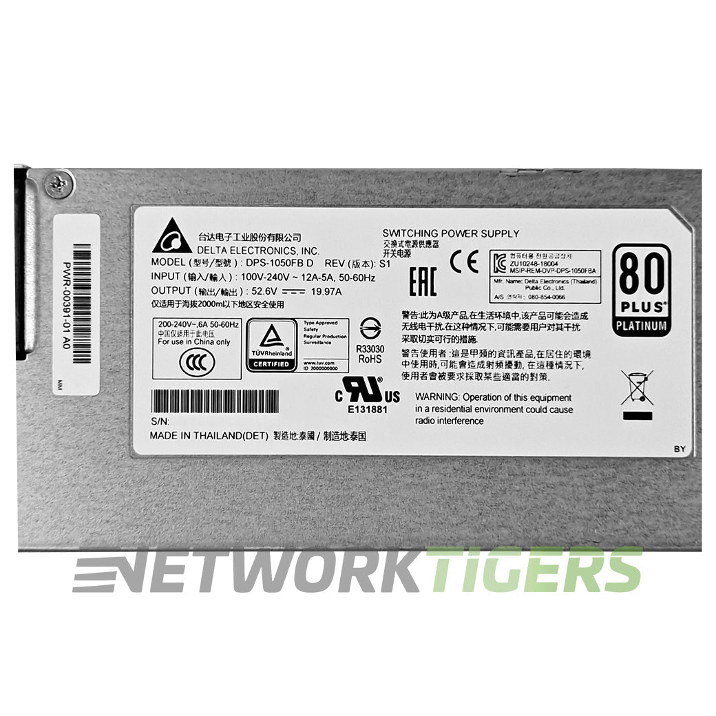 Arista PWR-1021-AC-RED 720X 1050W AC Front-Rear PWR-00391-01 Switch Power Supply