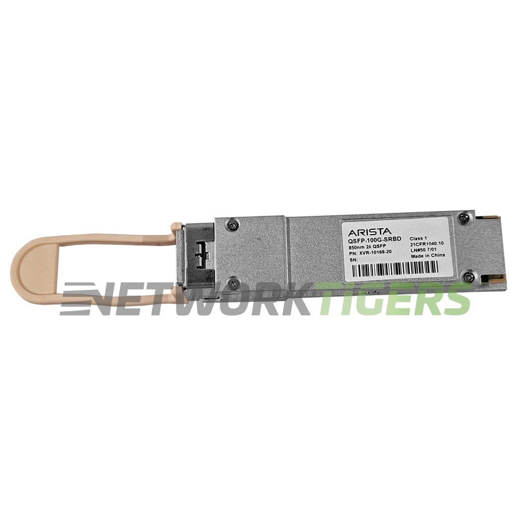 NEW Arista QSFP-100G-SRBD 100GBASE-BIDI 70m OM3/100m OM4 Duplex MMF QSFP28