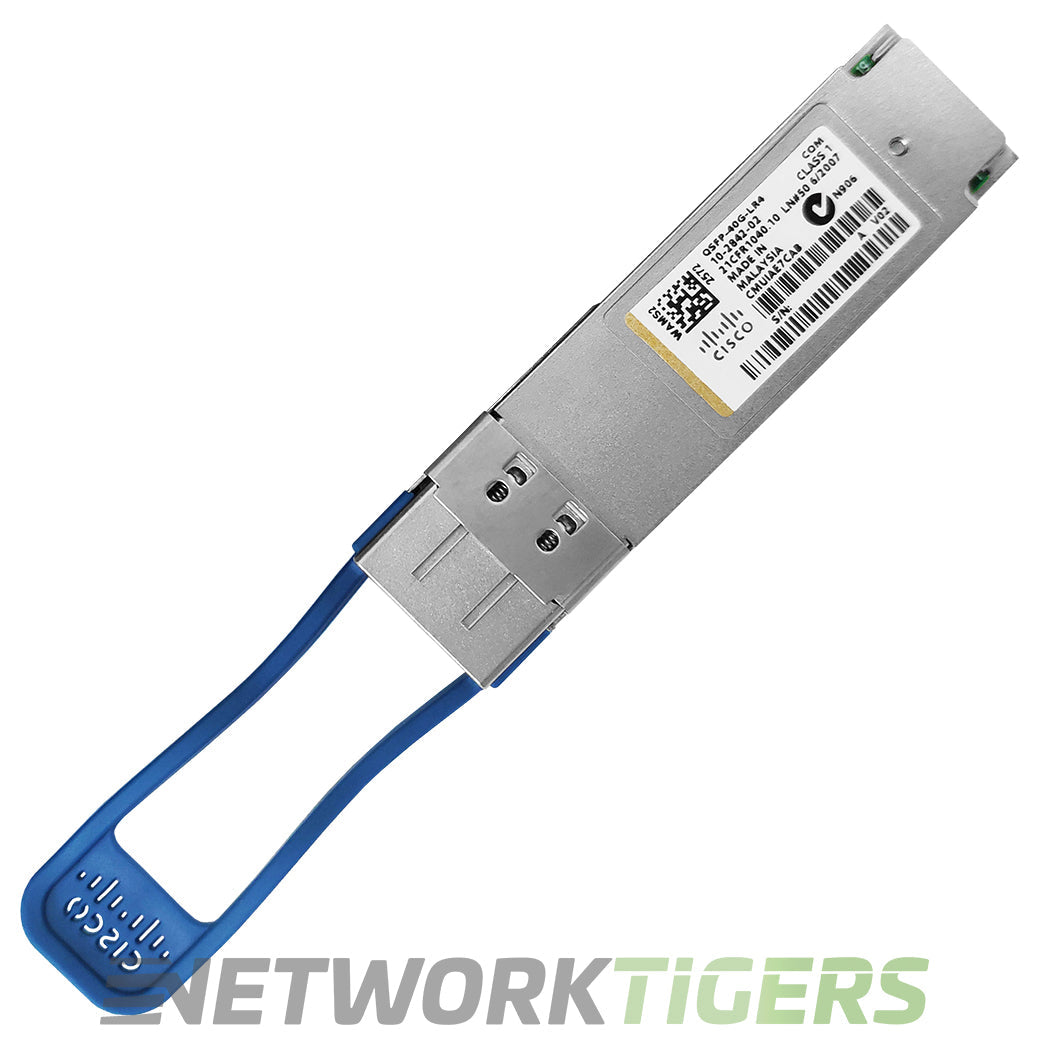 Arista QSFP-40G-LR4 BASE-LR4 40GB 1310nm Long Reach SMF LC QSFP+ Transceiver
