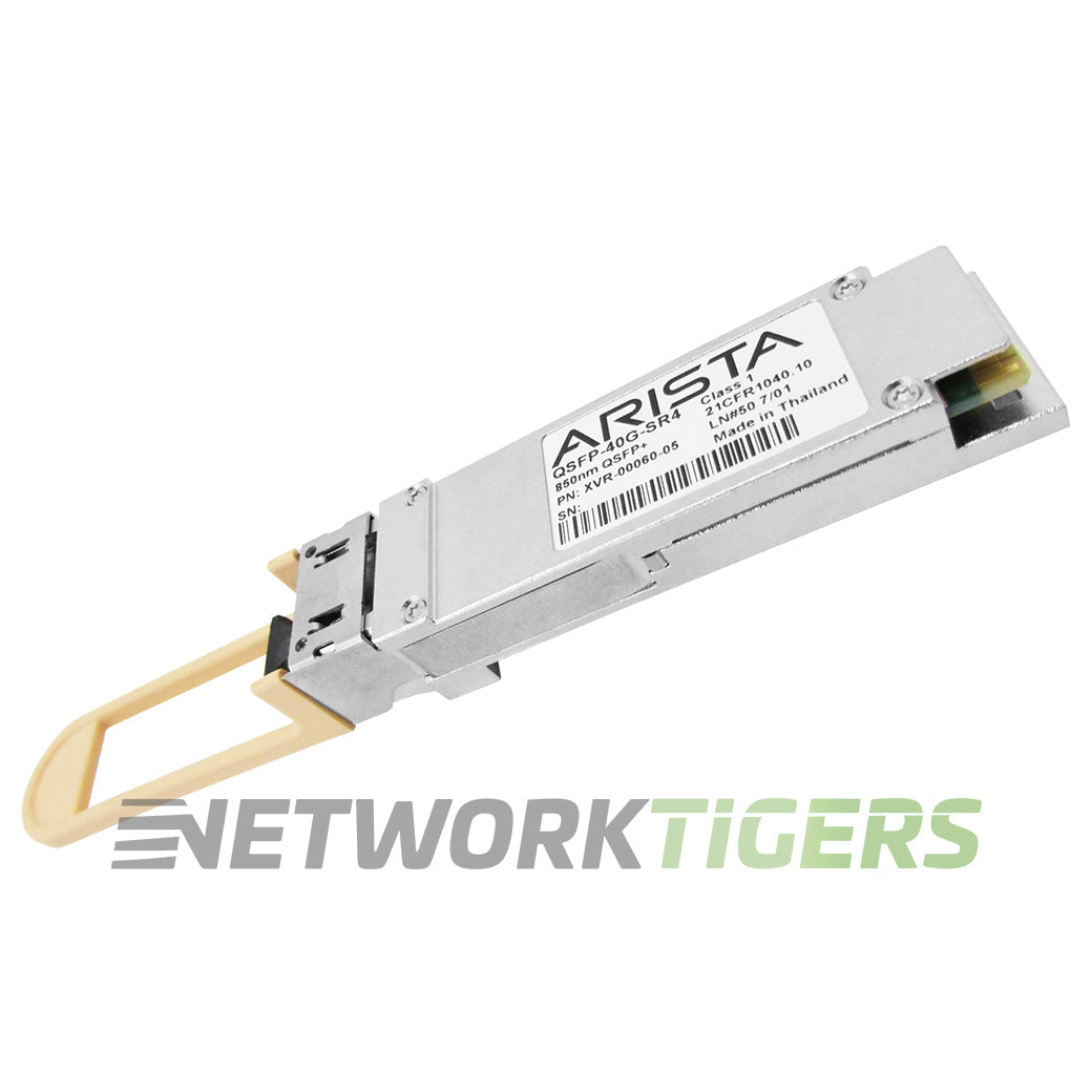 NEW Arista QSFP-40G-SR4 40GB BASE-SR4 850nm Short Reach MMF QSFP+ Transceiver