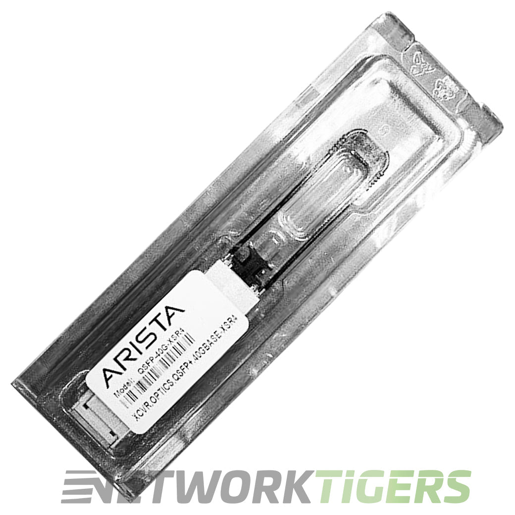 NEW Arista QSFP-40G-XSR4 40GB BASE-XSR4 850nm Short Reach MMF QSFP+ Transceiver
