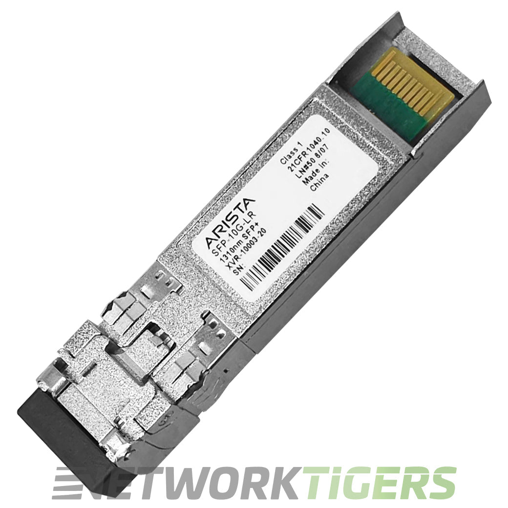 Arista SFP-10G-LR 10GB BASE-LR 1310nm Long Reach SMF LC SFP+ Transceiver