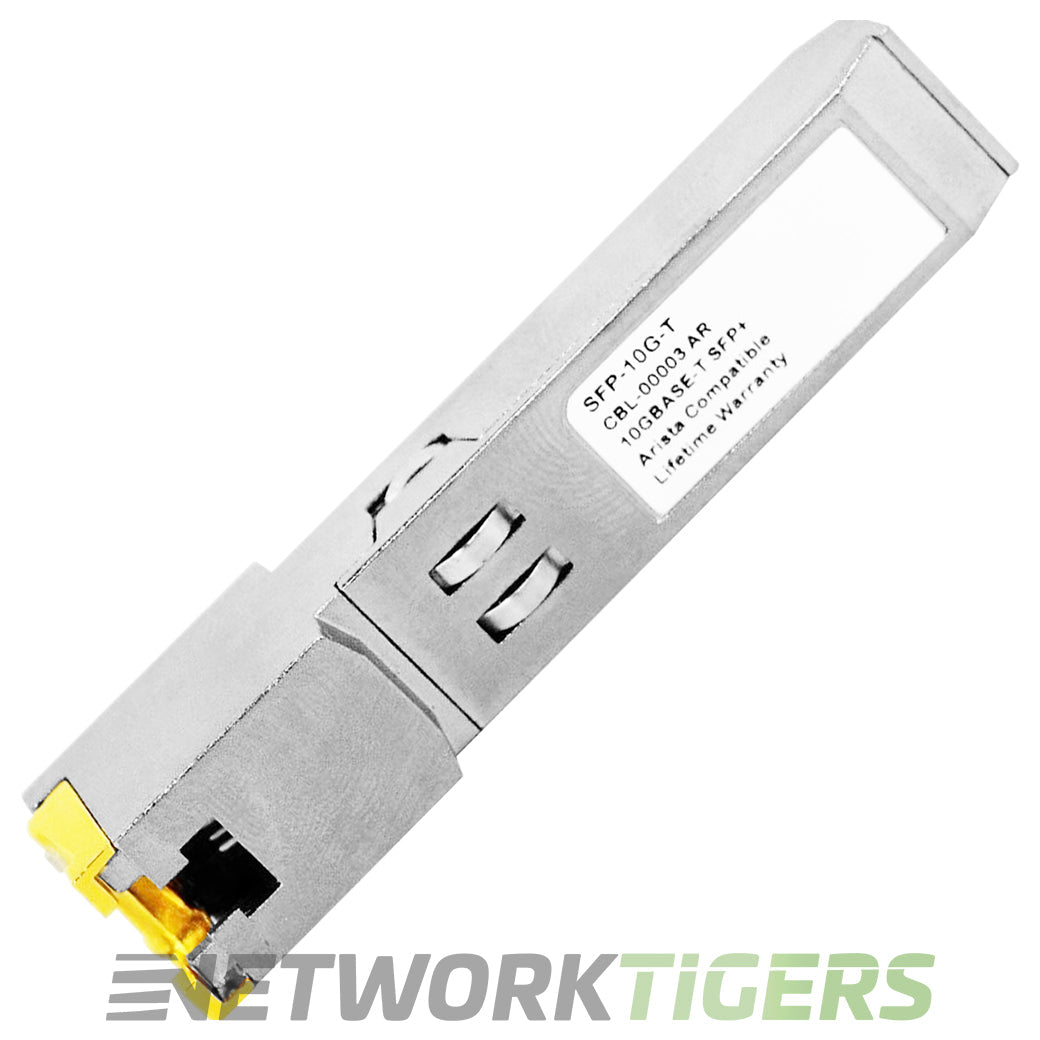 NEW Arista SFP-10G-T 10GBASE-T Copper RJ45 30m Cat6a Transceiver