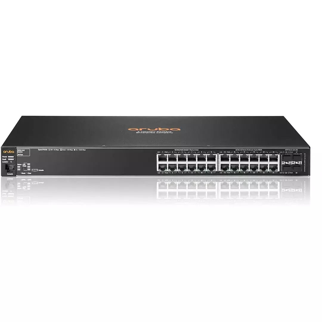HP Aruba 2530 24G PoE+ 4SFP+ Switch #ABA - J9776A New