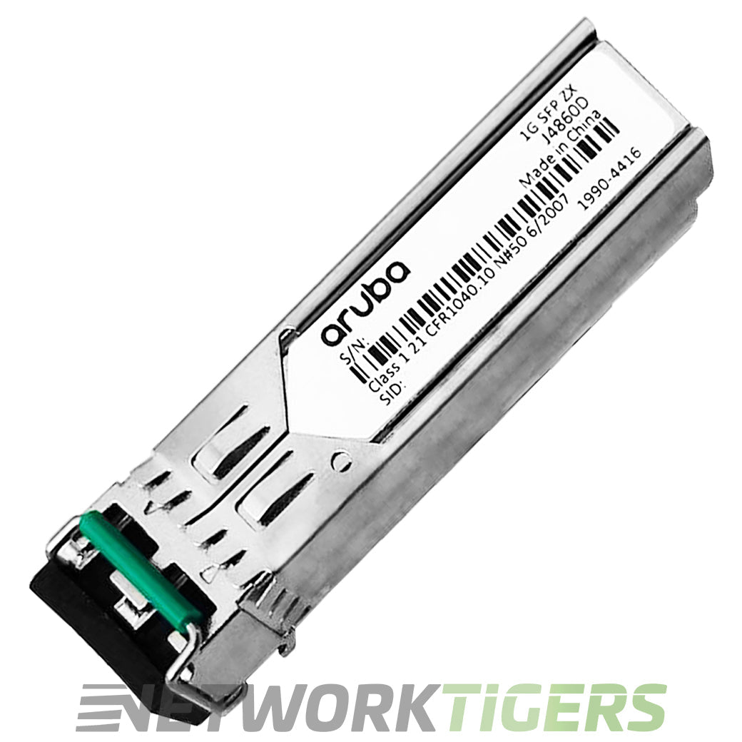 NEW HPE Aruba J4860D 1GB BASE-LH 1550nm SMF LC SFP Transceiver