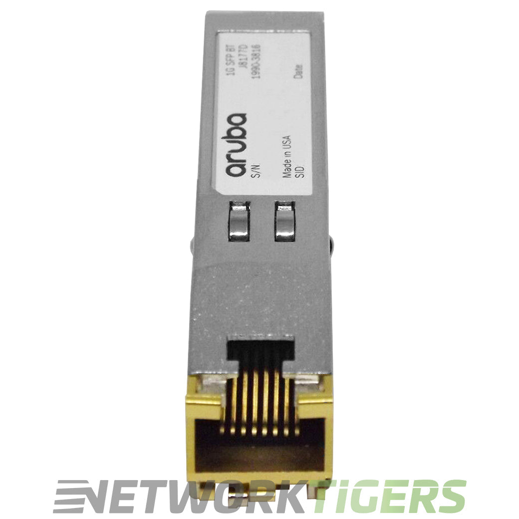 HPE Aruba J8177D 1GB BASE-T RJ45 CAT5E Optical SFP Transceiver
